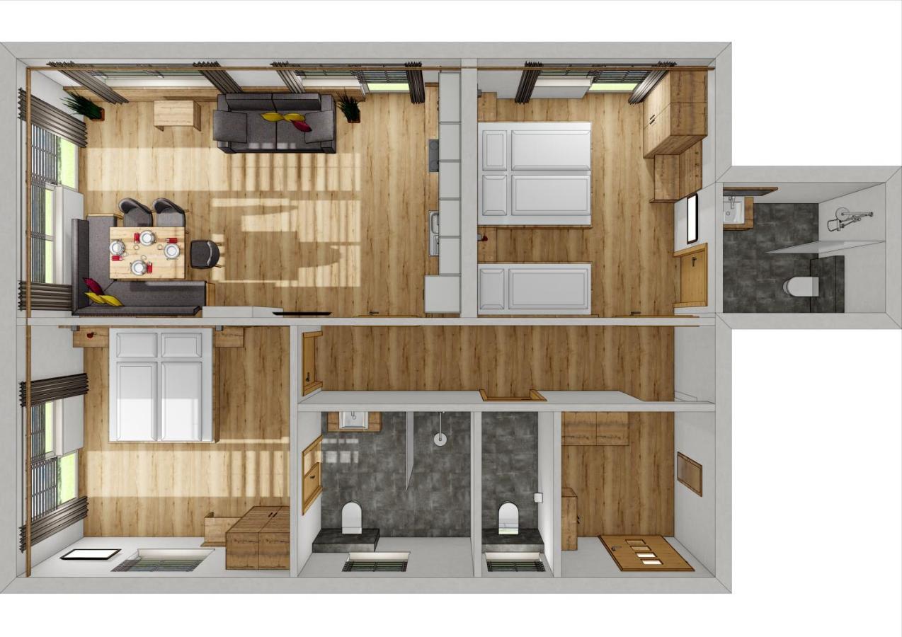 Apartamento Montepart Zillertal Hainzenberg Exterior foto